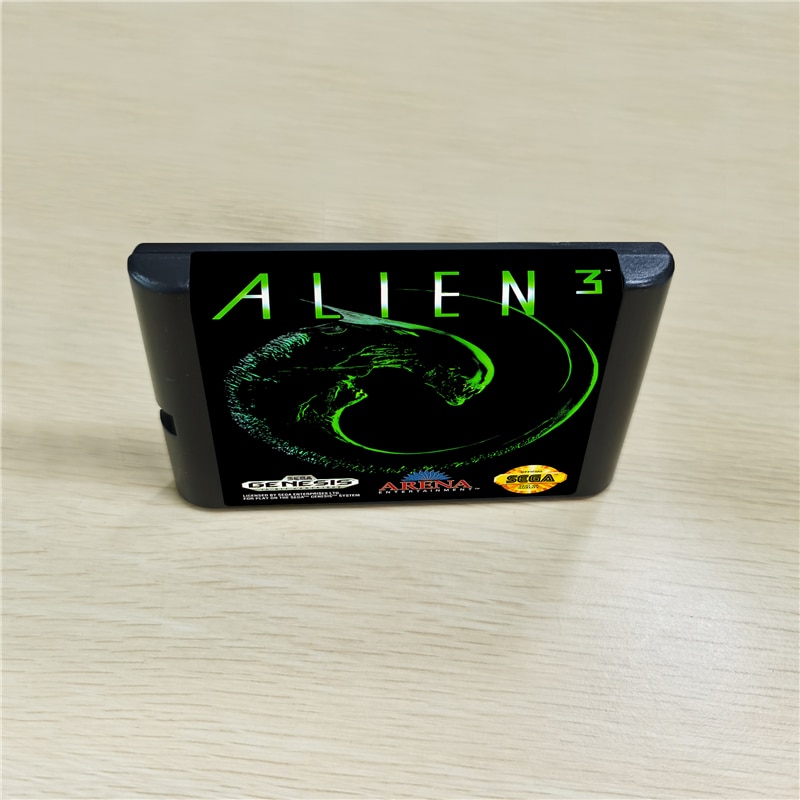 MegaDrive Genesis ܼ  Alien 3 - 16 Ʈ MD  īƮ